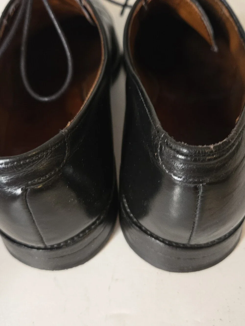 Allen Edmonds Byron Black Cap-toe Oxford Dress Shoe Size 9 1/2 C